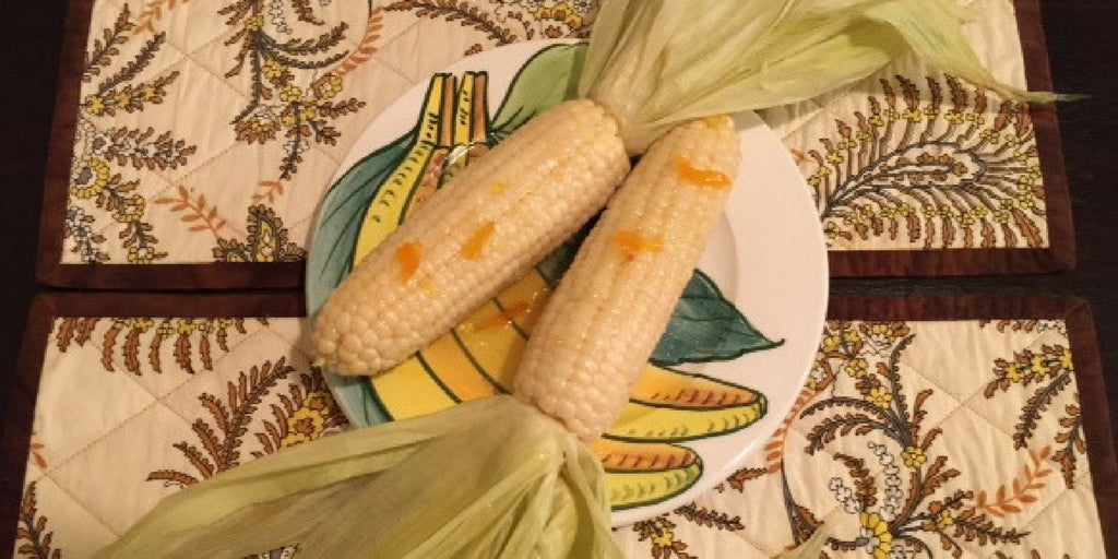 Corn On The Cob With Pepper Jelly Glaze